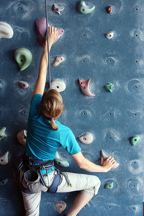 Kletterwand