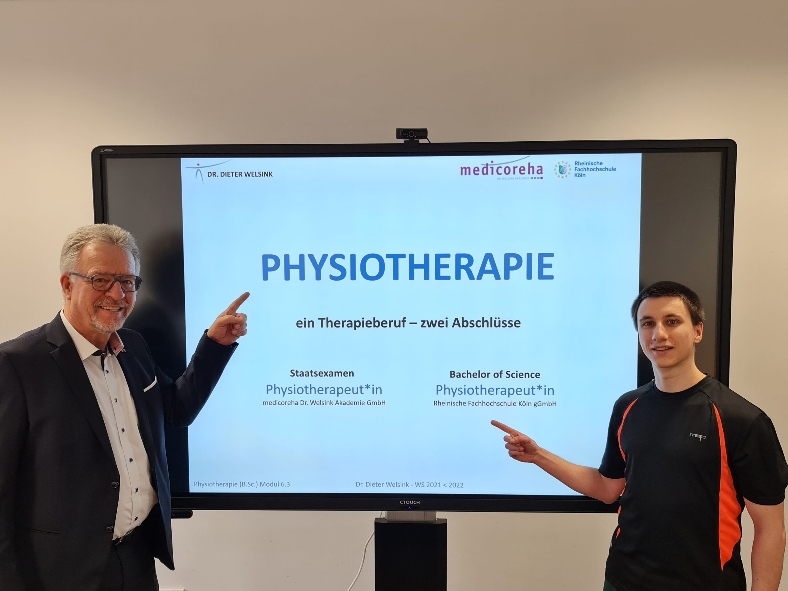 Physiotherapeuten werden zu Akademikern Ausbildung Studium Ergotherapie Physiotherapie